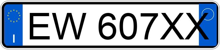 Numer rejestracyjny EW607XX posiada PEUGEOT 208 1o serie