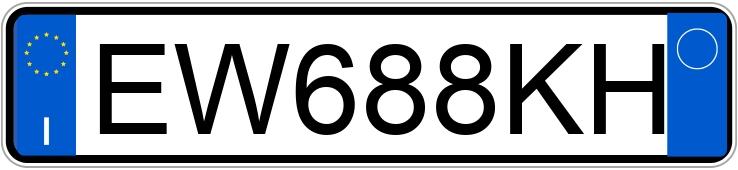 Numer rejestracyjny EW688KH posiada NISSAN Juke 1a serie