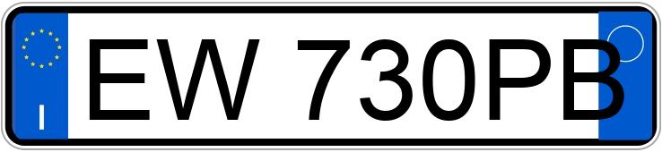 Numer rejestracyjny EW730PB posiada NISSAN Qashqai 2a serie