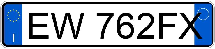 Numer rejestracyjny EW762FX posiada MERCEDES Classe C