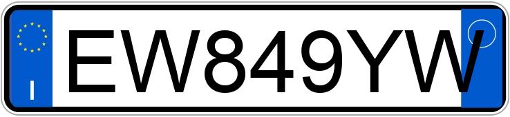 Numer rejestracyjny EW849YW posiada VOLKSWAGEN Golf 7a serie Numer rejestracyjny EW849YW posiada VOLKSWAGEN Golf 7a serie