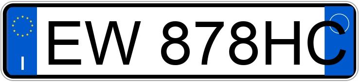 Numer rejestracyjny EW878HC posiada BMW Serie 6 G.C. Numer rejestracyjny EW878HC posiada BMW Serie 6 G.C.