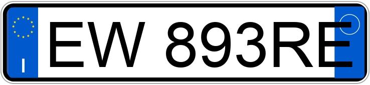 Numer rejestracyjny EW893RE posiada DACIA Sandero 2a serie Numer rejestracyjny EW893RE posiada DACIA Sandero 2a serie
