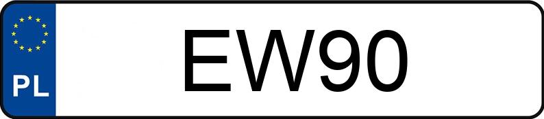 Numer rejestracyjny EW 90 posiada DODGE Grand Caravan 3.6 Kat. MR`11 SXT Aut. - EW90