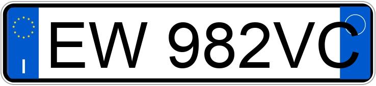 Numer rejestracyjny EW982VC posiada NISSAN Qashqai 2a serie Numer rejestracyjny EW982VC posiada NISSAN Qashqai 2a serie