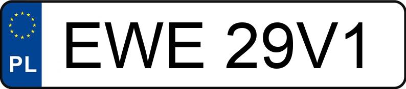 Numer rejestracyjny EWE 29V1 posiada JEEP Grand Cherokee IV MR`14 E6 Overland - EWE29V1 Numer rejestracyjny EWE 29V1 posiada JEEP Grand Cherokee IV MR`14 E6 Overland - EWE29V1