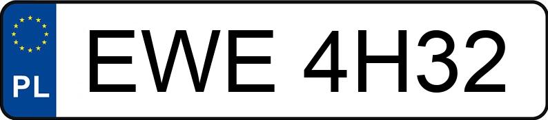Numer rejestracyjny EWE 4H32 posiada CITROEN C3 1.4 HDI - EWE4H32 Numer rejestracyjny EWE 4H32 posiada CITROEN C3 1.4 HDI - EWE4H32