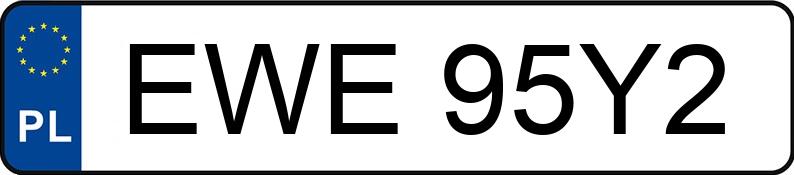 Numer rejestracyjny EWE 95Y2 posiada AUDI A6 Avant 1.9 TDi Kat. MR`97 4B Aut. - EWE95Y2 Numer rejestracyjny EWE 95Y2 posiada AUDI A6 Avant 1.9 TDi Kat. MR`97 4B Aut. - EWE95Y2