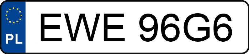 Numer rejestracyjny EWE 96G6 posiada MAN TGX - EWE96G6