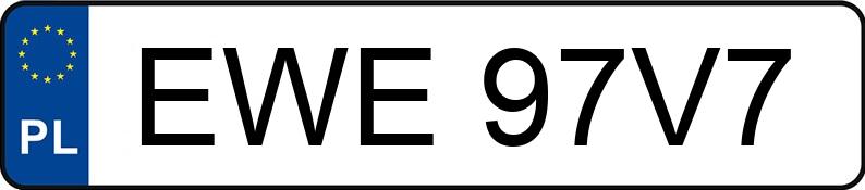 Numer rejestracyjny EWE 97V7 posiada MERCEDES-BENZ CLA 220 MR`19 E6 118 - EWE97V7