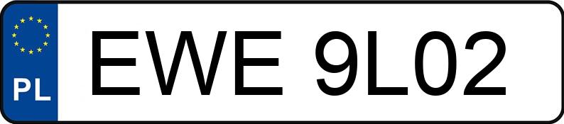 Numer rejestracyjny EWE 9L02 posiada PEUGEOT 307 - EWE9L02 Numer rejestracyjny EWE 9L02 posiada PEUGEOT 307 - EWE9L02