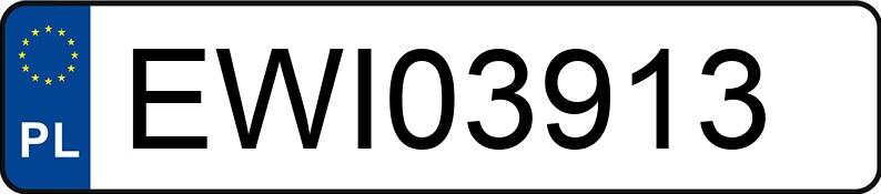 Numer rejestracyjny EWI 03913 posiada RENAULT MEGANE - EWI03913 Numer rejestracyjny EWI 03913 posiada RENAULT MEGANE - EWI03913