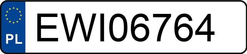 Numer rejestracyjny EWI 06764 posiada AUDI A3 - EWI06764 Numer rejestracyjny EWI 06764 posiada AUDI A3 - EWI06764