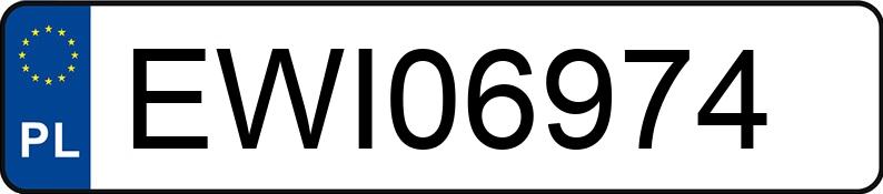 Numer rejestracyjny EWI 06974 posiada HYUNDAI TUCSON - EWI06974