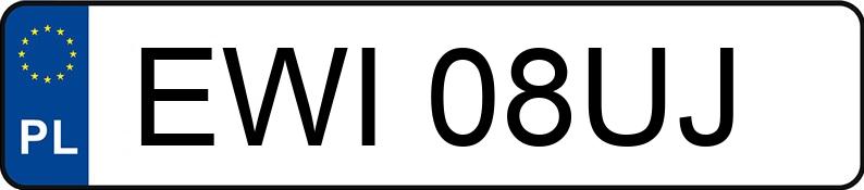 Numer rejestracyjny EWI08UJ posiada FIAT Cinquecento 0.7 Kat. Cinquecento 0.7 Kat.