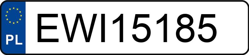 Numer rejestracyjny EWI 15185 posiada BMW 320I - EWI15185 Numer rejestracyjny EWI 15185 posiada BMW 320I - EWI15185