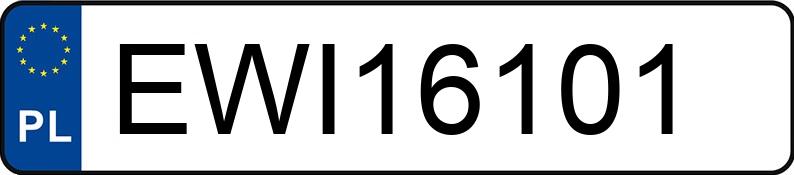 Numer rejestracyjny EWI 16101 posiada SKODA RAPID - EWI16101 Numer rejestracyjny EWI 16101 posiada SKODA RAPID - EWI16101