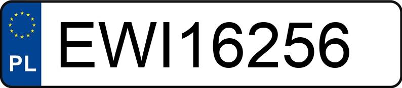 Numer rejestracyjny EWI 16256 posiada BMW 320D XDRIVE - EWI16256