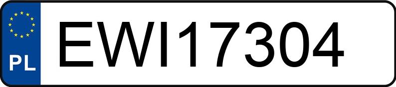 Numer rejestracyjny EWI 17304 posiada HYUNDAI i30 1.4 MR`10 E5 - EWI17304