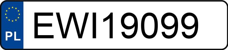 Numer rejestracyjny EWI 19099 posiada BMW 340I XDRIVE - EWI19099