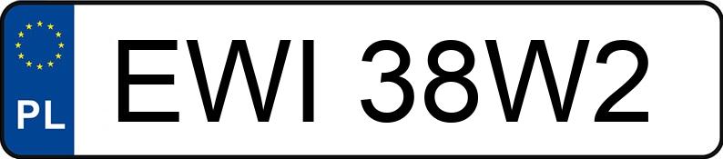 Numer rejestracyjny EWI 38W2 posiada CITROEN C6 - EWI38W2