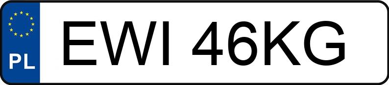 Numer rejestracyjny EWI46KG posiada BMW 316i Compact Kat. E36 316i Compact Kat. E36