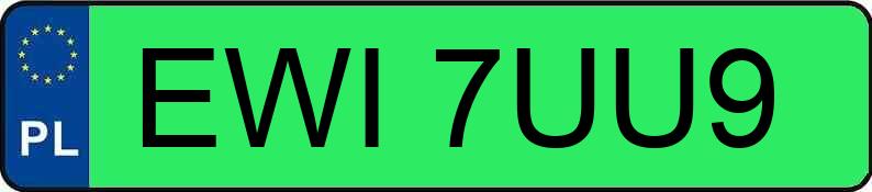 Numer rejestracyjny EWI7UU9 posiada NISSAN NV200 S/M2/13.62 Mega