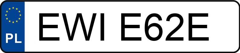 Numer rejestracyjny EWI E62E posiada YAMAHA Czterokołowce Grizzly 700 EPS - EWIE62E