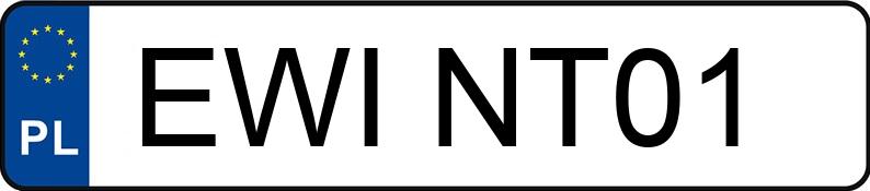 Numer rejestracyjny EWI NT01 posiada FIAT DUCATO - EWINT01 Numer rejestracyjny EWI NT01 posiada FIAT DUCATO - EWINT01