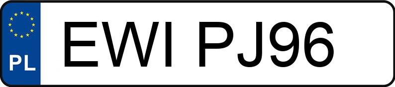 Registreringsnummeret EWI PJ96 har VOLVO FM 2MA3C - EWIPJ96