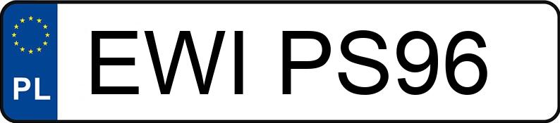 Numer rejestracyjny EWI PS96 posiada FIAT BRAVO - EWIPS96