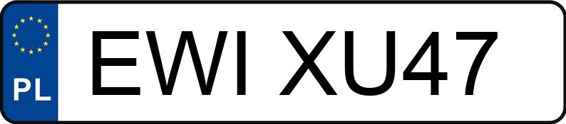Numer rejestracyjny EWI XU47 posiada HYUNDAI I30 - EWIXU47 Numer rejestracyjny EWI XU47 posiada HYUNDAI I30 - EWIXU47