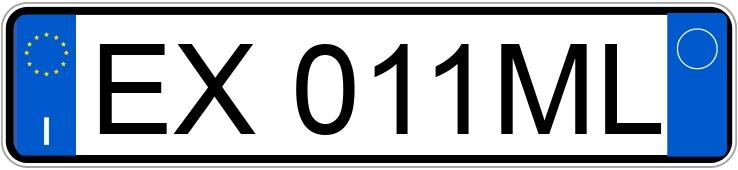 Numer rejestracyjny EX011ML posiada KIA Sportage 3a serie