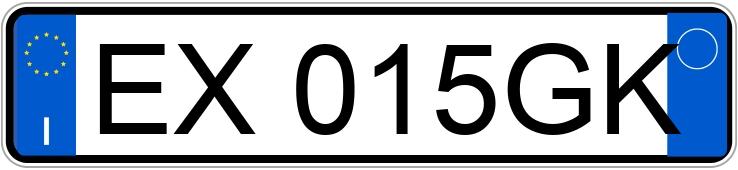 Numer rejestracyjny EX015GK posiada FORD Fiesta 6a serie