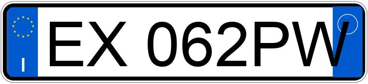 Numer rejestracyjny EX062PW posiada BMW Serie 4 Cpe