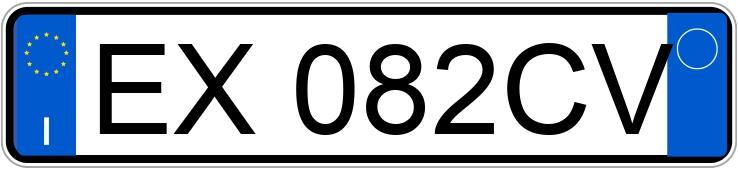 Numer rejestracyjny EX082CV posiada NISSAN Juke 1a serie