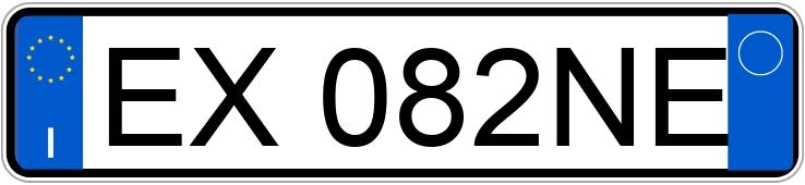 Numer rejestracyjny EX082NE posiada SEAT Ibiza 4a serie