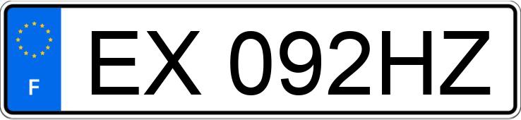 Numer rejestracyjny EX092HZ posiada RENAULT CLIO IV