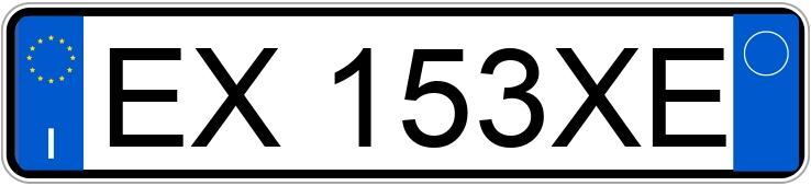 Numer rejestracyjny EX153XE posiada FORD Fiesta 6a serie