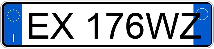 Numer rejestracyjny EX176WZ posiada FIAT 500L Numer rejestracyjny EX176WZ posiada FIAT 500L