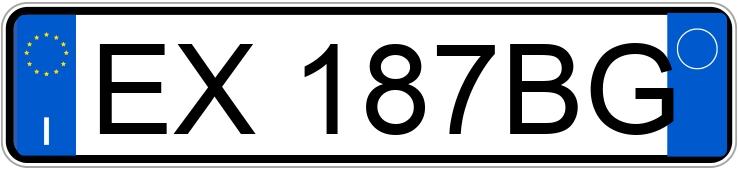 Numer rejestracyjny EX187BG posiada VOLKSWAGEN Tiguan 1a serie