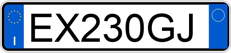 Numer rejestracyjny EX230GJ posiada FIAT 500L Numer rejestracyjny EX230GJ posiada FIAT 500L