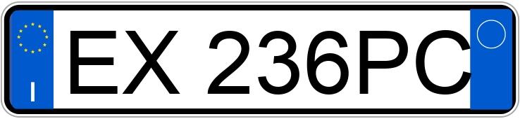 Numer rejestracyjny EX236PC posiada MERCEDES GLA