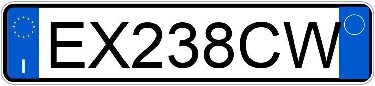 Numer rejestracyjny EX238CW posiada RENAULT Twingo 3a serie