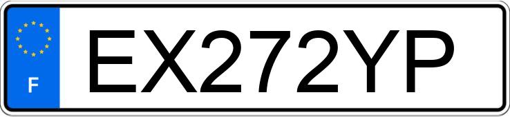 Numer rejestracyjny EX272YP posiada CITROEN C3 III