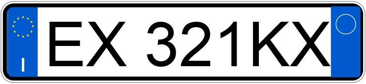 Numer rejestracyjny EX321KX posiada DACIA Sandero 2a serie