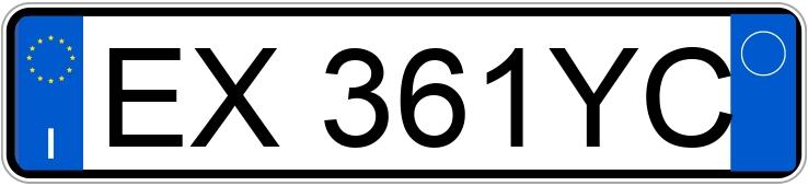 Numer rejestracyjny EX361YC posiada OPEL Corsa 4a serie Numer rejestracyjny EX361YC posiada OPEL Corsa 4a serie