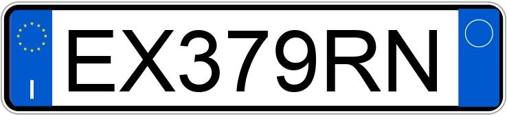 Numer rejestracyjny EX379RN posiada OPEL Meriva 2a serie Numer rejestracyjny EX379RN posiada OPEL Meriva 2a serie