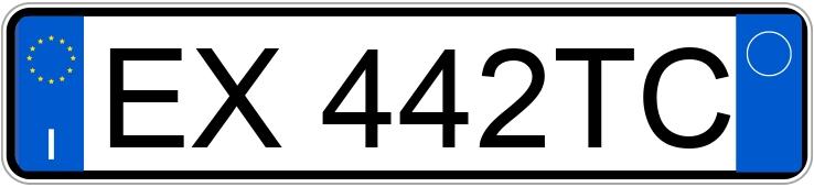 Numer rejestracyjny EX442TC posiada TOYOTA Prius 3a serie Numer rejestracyjny EX442TC posiada TOYOTA Prius 3a serie