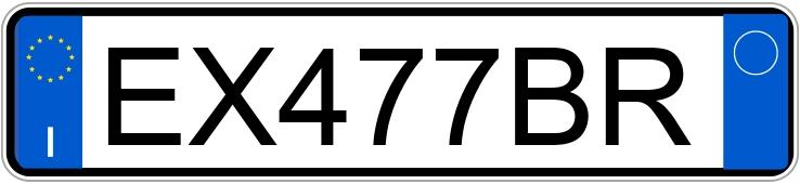 Numer rejestracyjny EX477BR posiada NISSAN Micra 4a serie